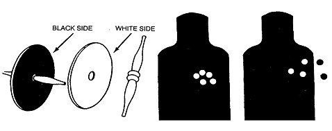 Figure 5-22. Target marking with spotters (markers).