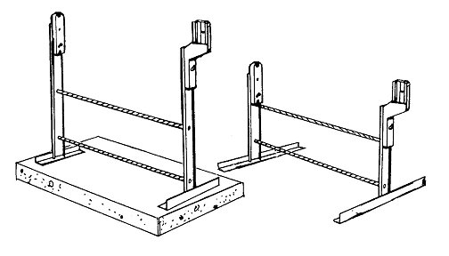 Figure A-6. Rifle holding device (TA-G-12A).